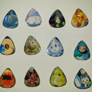 Pokemon guitar pick set 12 picks